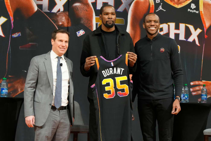 Suns landing Kevin Durant pledges them fully into title contenders with about 20 regular season games remaining.